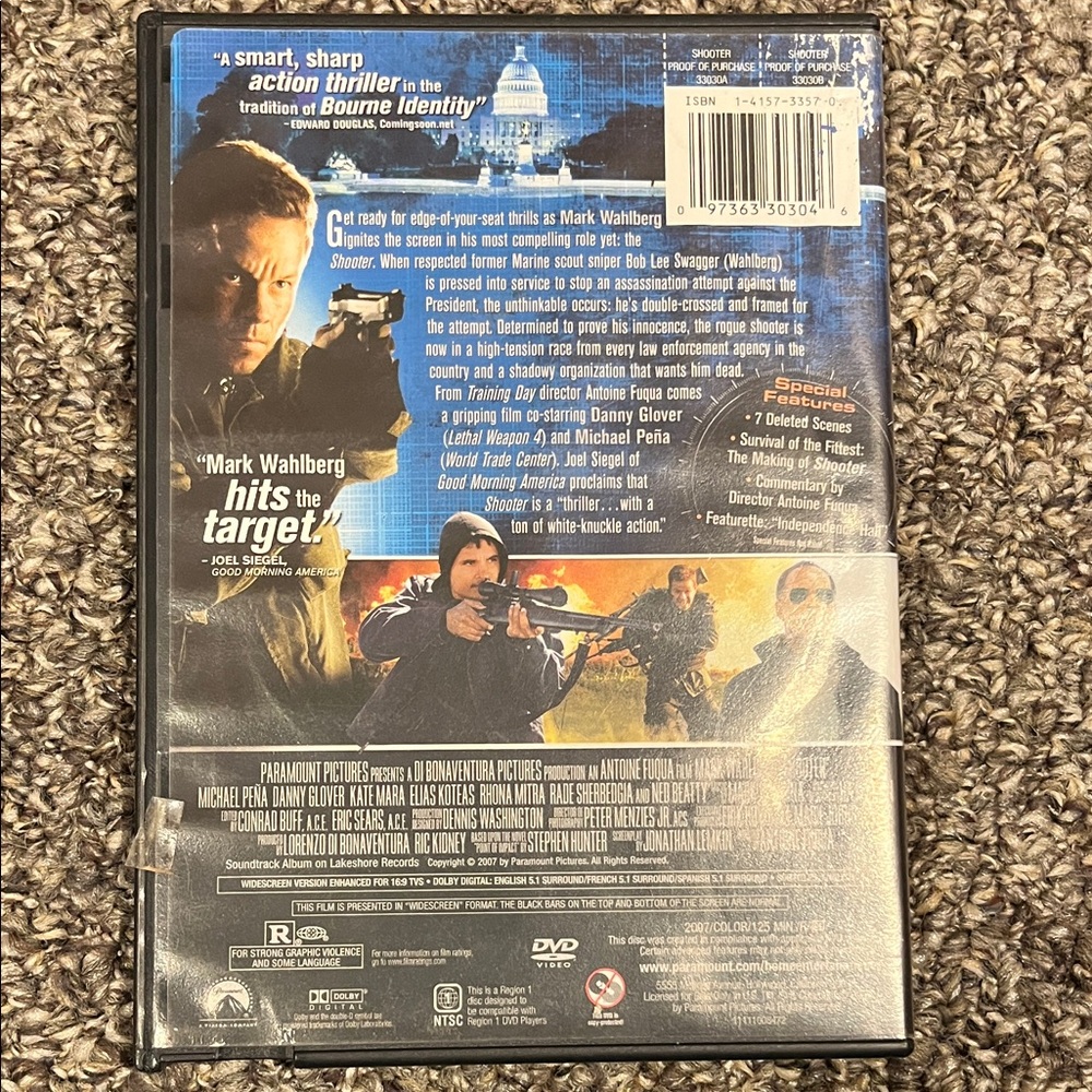 Shooter DVD Widescreen Edition - Picture 2 of 6